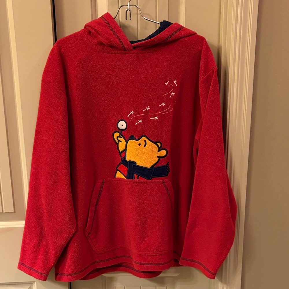Disney Red Winnie the Pooh Hoodie